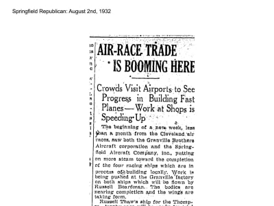 Springfield Republican, August 2, 1932